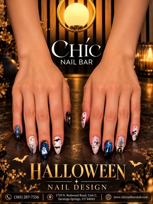 Halloween Nail Art Oct 13 2026